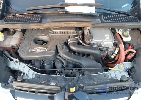 2013 Ford C-Max Energi Sel from USA, damaged, VIN 1FADP5CU1DL543778